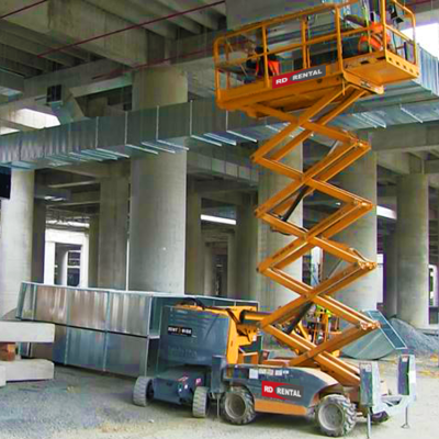 Plataforma de tijera en alquiler